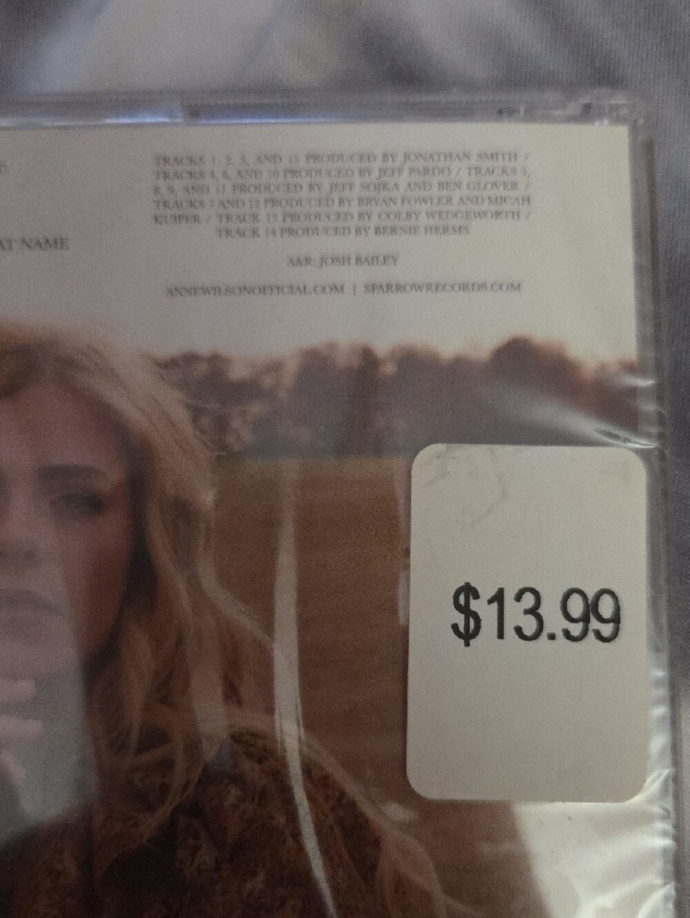 Anne Wilson "My Jesus" CD — Brown & Tan Artwork New Never Opened Still Sealed - Picture 4 of 6